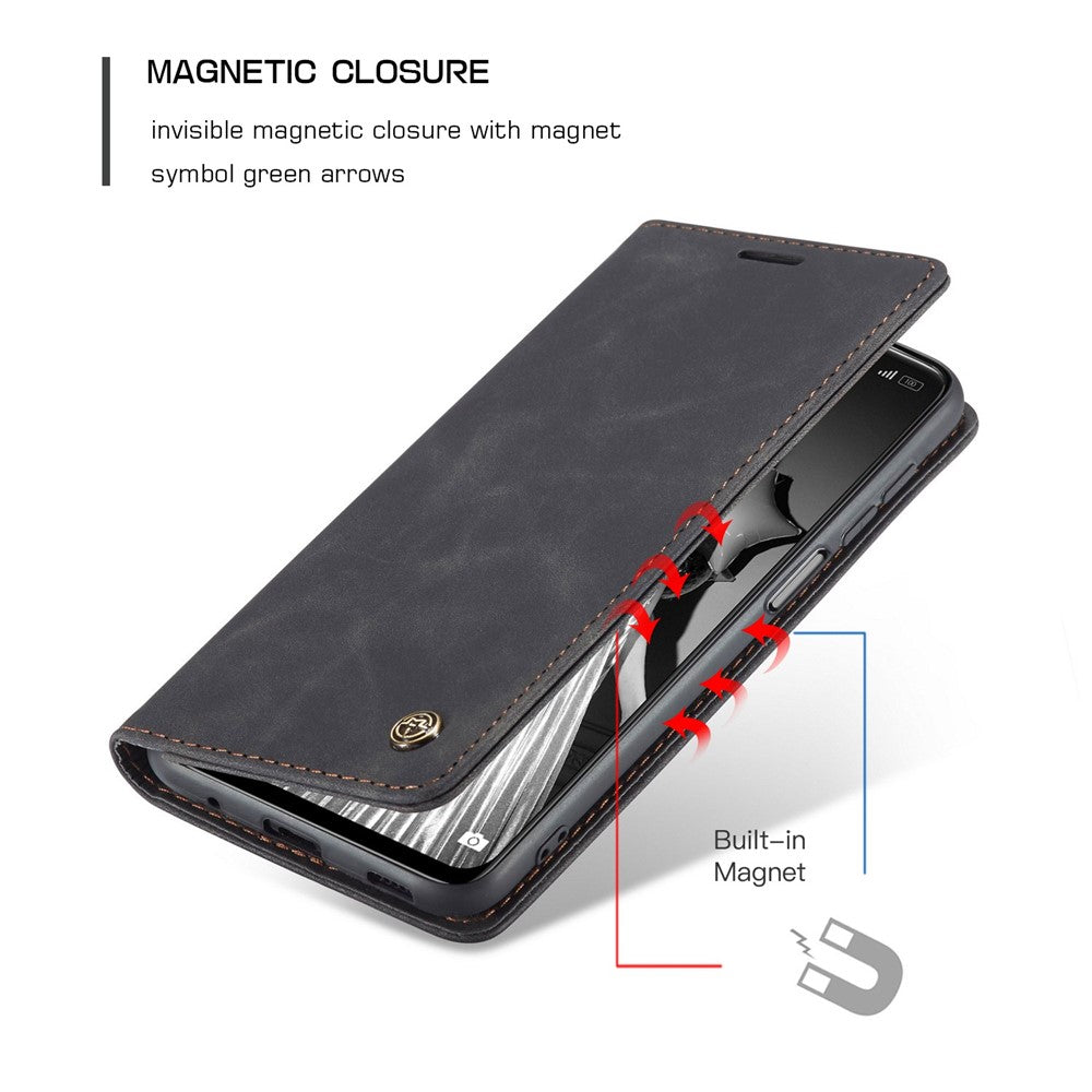 For Xiaomi Redmi Note 10 5G/Redmi Note 10T 5G/Poco M3 Pro 4G/5G CASEME 013 Series PU Leather Case Folio Stand Wallet Magnetic Auto Closing Protective Cover
