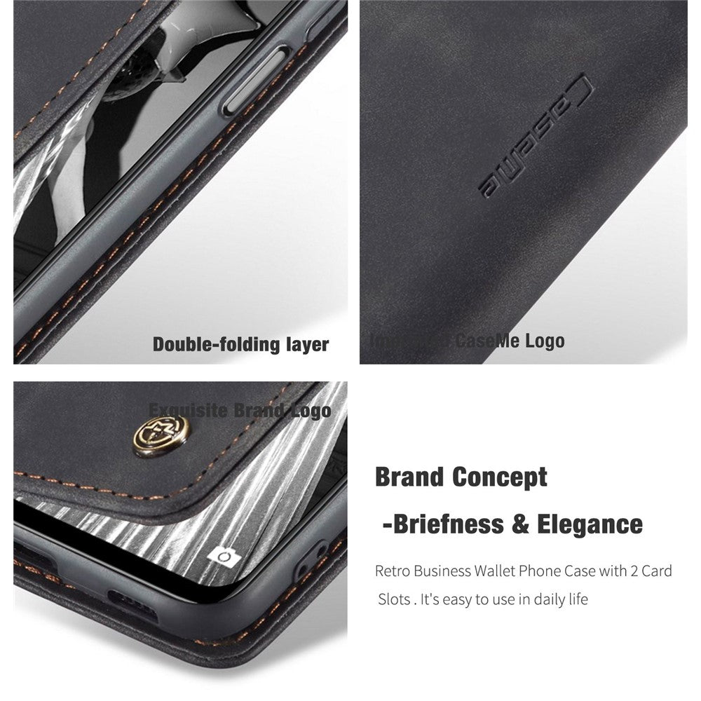 For Xiaomi Redmi Note 10 5G/Redmi Note 10T 5G/Poco M3 Pro 4G/5G CASEME 013 Series PU Leather Case Folio Stand Wallet Magnetic Auto Closing Protective Cover