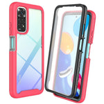 3-in-1 Hybrid Phone Case for Xiaomi Redmi Note 11 4G (Qualcomm)/Note 11S 4G, Full Coverage Drop-Protection Detachable Phone Cover with PET Screen Protector