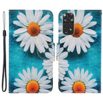 Pattern-Printing Leather Case for Xiaomi Redmi Note 11 4G (Qualcomm)/Note 11S 4G, Full Protection Strap Leather Phone Shell with Wallet and Stand