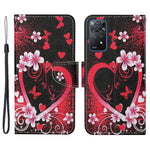 Pattern-Printing Leather Case for Xiaomi Redmi Note 11 Pro 4G (MediaTek)/Note 11 Pro 5G (Qualcomm), Cross Texture Leather Phone Shell with Strap Wallet and Stand