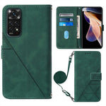 Xiaomi Redmi Note 11S 4G / Redmi Note 11 4G (Qualcomm) Läderfodral med Axelrem Plånboksfodral