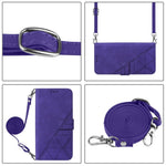 For Xiaomi Redmi Note 11S 4G / Redmi Note 11 4G (Qualcomm) Leather Case with Shoulder Strap Wallet Stand Phone Cover
