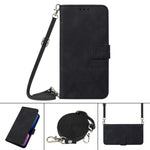 For Xiaomi 12 / 12X / 12S 5G Leather Case with Shoulder Strap Wallet Stand Phone Cover