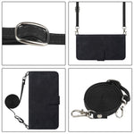 For Xiaomi 12 / 12X / 12S 5G Leather Case with Shoulder Strap Wallet Stand Phone Cover