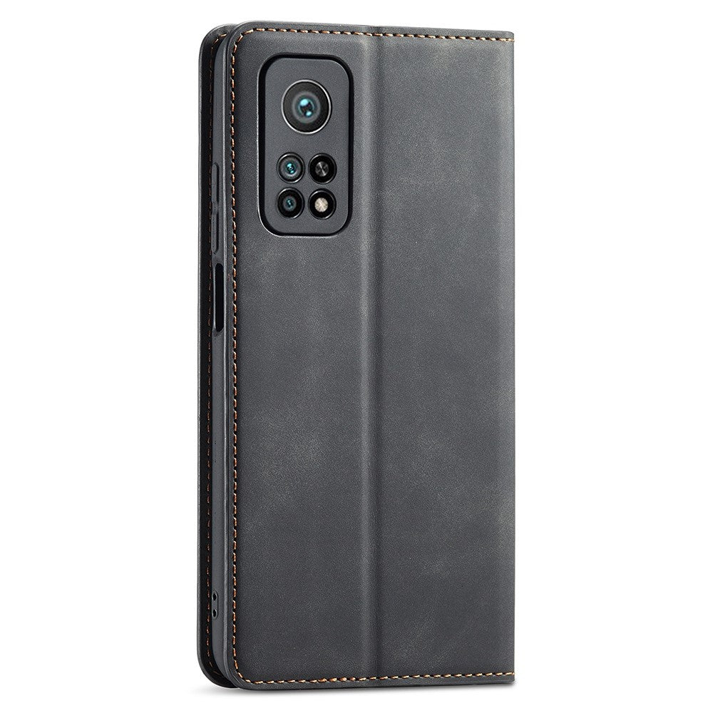 FORWENW För Xiaomi Redmi Note 12 Pro 4G / 11 Pro 4G (MediaTek) / Note 11 Pro 5G (Qualcomm) Fantasy Series Skin-touch PU-lädermobilskal Stativ Plånbok mobilskal Fallskyddande Folio Flip-fodral