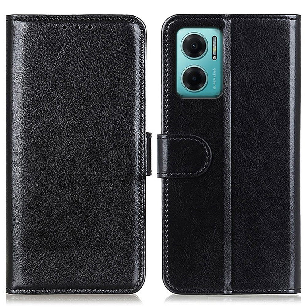 For Xiaomi Redmi Note 11E 5G / Redmi 10 5G / 10 Prime+ 5G Crazy Horse Texture All-round Protection PU Leather Wallet Stand Phone Case