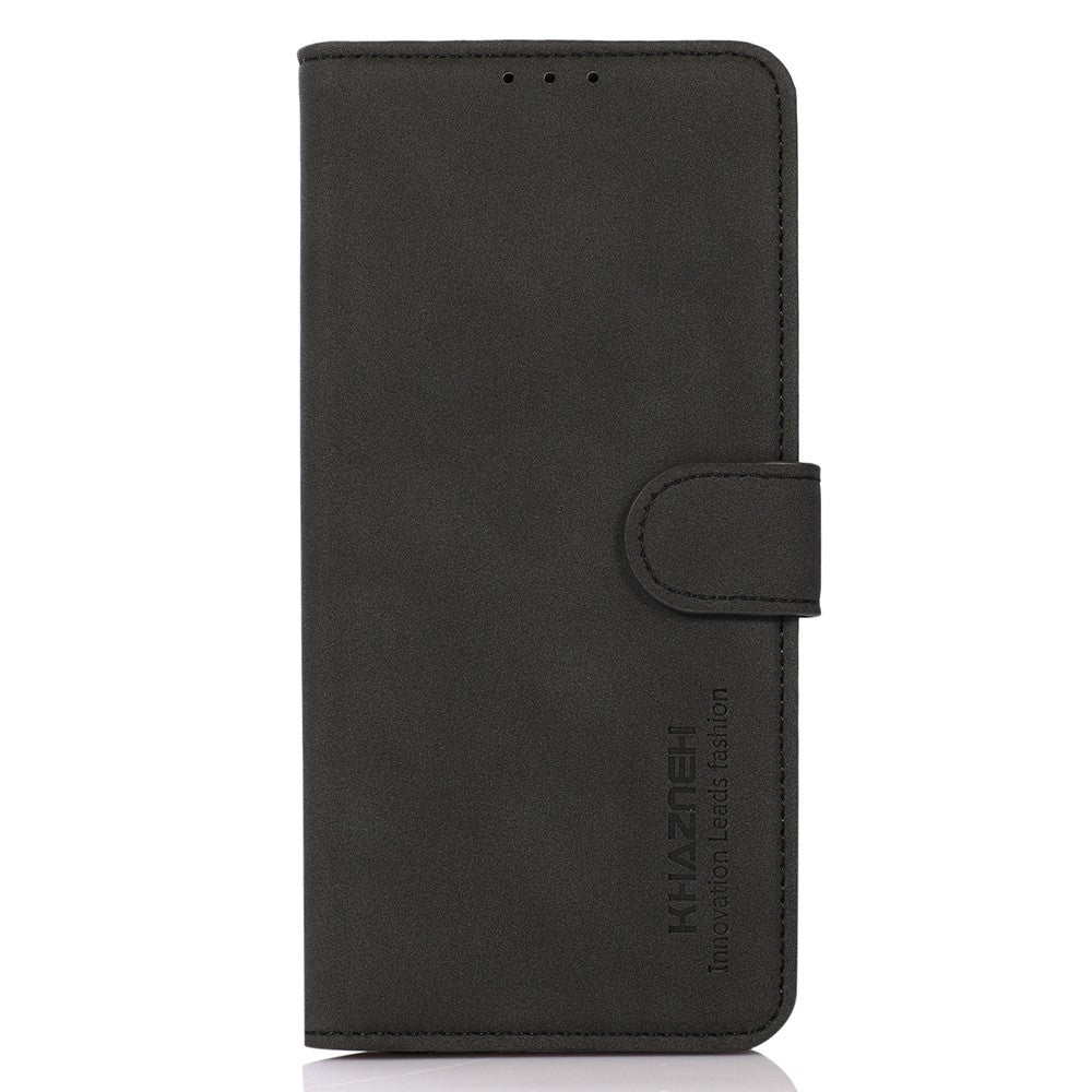 KHAZNEH För Xiaomi Redmi Note 11E 5G / Redmi 10 5G / 10 Prime+ 5G SlimAdjustable Stand Texturerat PU-läder Plånboksfodral Stötdämpande Flip Mobilskal