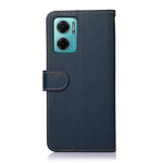KHAZNEH för Xiaomi Redmi Note 11E 5G / Redmi 10 5G / Redmi 10 Prime+ 5G Plånboksstil RFID-blockerande stativmobilskal Litchitexturerat läder Stötsäkert fällbart skal med rem