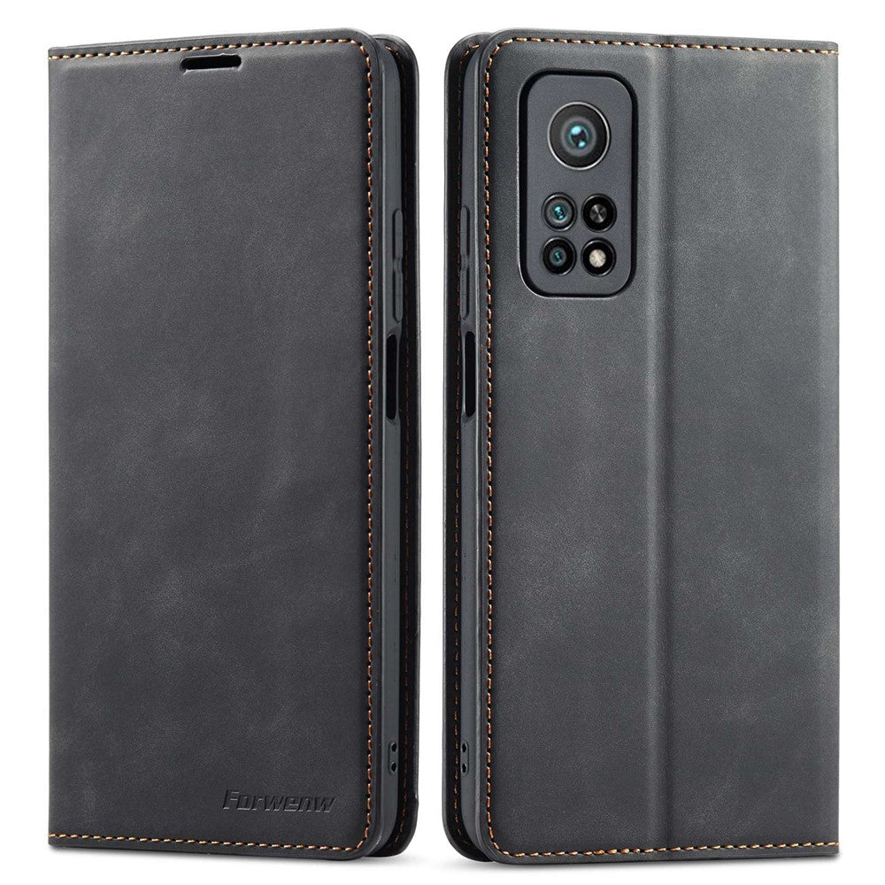 FORWENW för Xiaomi Redmi Note 11 4G (Qualcomm Fantasy Series) - Skin-touch PU-läder - Välskyddat fodral med fallskydd, stativ och plånbok.
