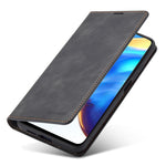 FORWENW til Xiaomi Redmi Note 11 4G (Qualcomm) Fantasy Series skin-touch PU-læderetui med god beskyttelse, faldsikring, stativ og pung til mobiltelefon