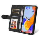 For Xiaomi Redmi Note 12 Pro 4G / 11 Pro 4G (Mediatek) / Note 11 Pro 5G (Qualcomm) / Note 11E Pro Leather Cases Phone Cover Stand with Strap