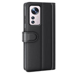 For Xiaomi 12 Pro 5G/12S Pro 5G/12 Pro (Dimensity) 5G Flip Wallet Case Split Genuine Leather Magnetic Closure Stand Folio Protective Cover