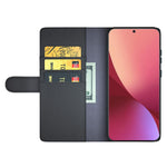 For Xiaomi 12 Pro 5G/12S Pro 5G/12 Pro (Dimensity) 5G Flip Wallet Case Split Genuine Leather Magnetic Closure Stand Folio Protective Cover