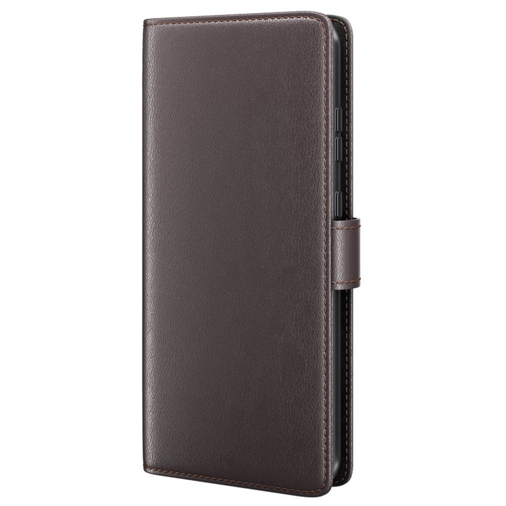 For Xiaomi Mi 11i/Poco F3/Redmi K40/Redmi K40 Pro/Redmi K40 Pro+ Split Genuine Leather Book Wallet Flip Case Full Protection Folio Stand View Cover Protector