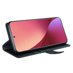 For Xiaomi 12/12X/12S 5G Phone Case Collection Split Genuine Leather Wallet Book Stand Folio Cover with TPU Inner Shell