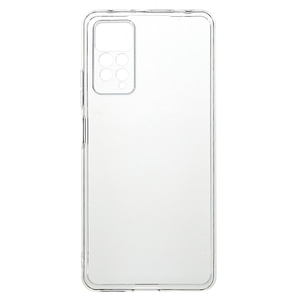 Xiaomi Redmi Note 11 Pro 4G (Mediatek) / Redmi Note 11 Pro 5G (Qualcomm) 2,0 mm tjockt vattenstämpelfritt genomskinligt TPU ultratunt lätt mobilskal