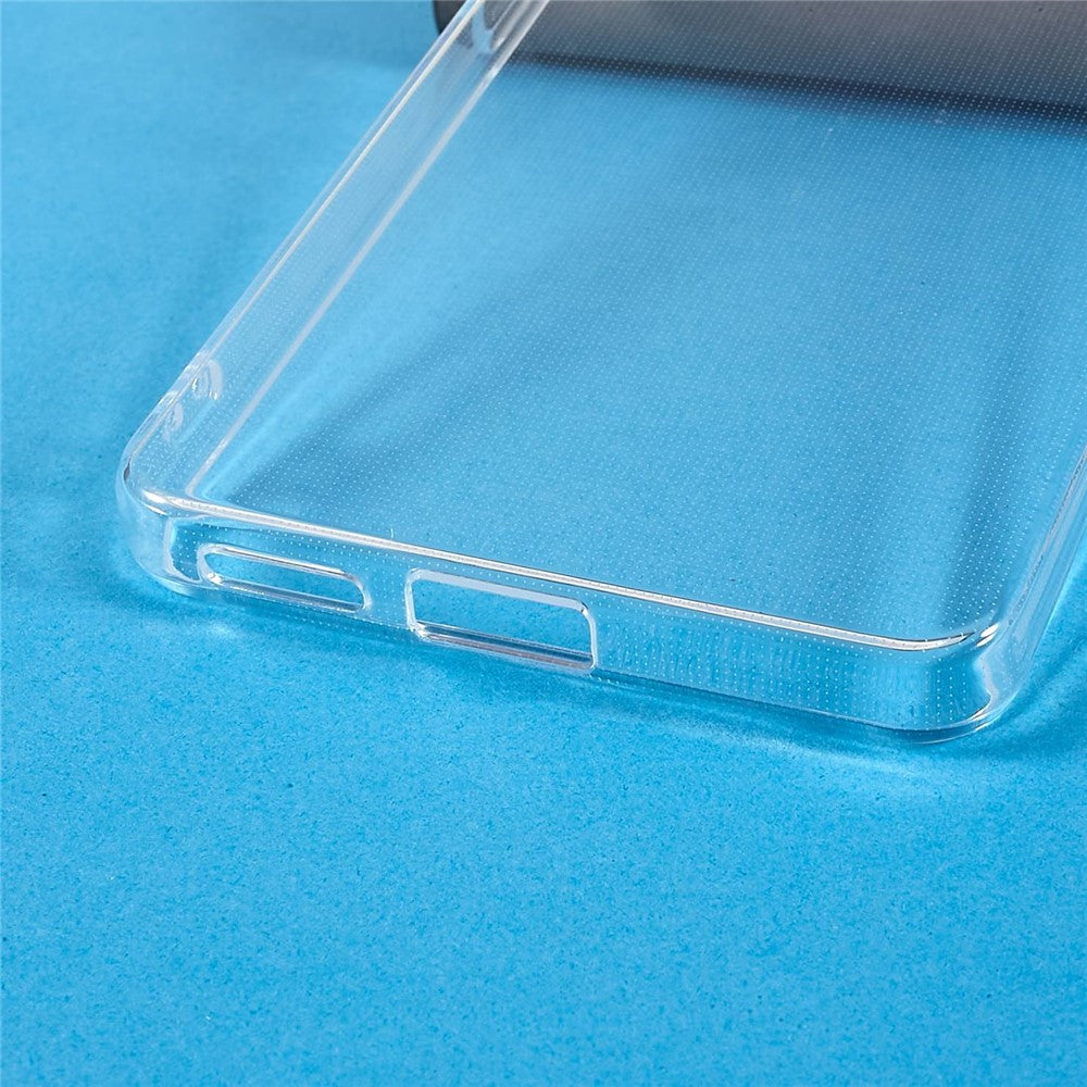 Xiaomi Redmi Note 11 Pro 4G (Mediatek) / Redmi Note 11 Pro 5G (Qualcomm) 2,0 mm tjockt vattenstämpelfritt genomskinligt TPU ultratunt lätt mobilskal
