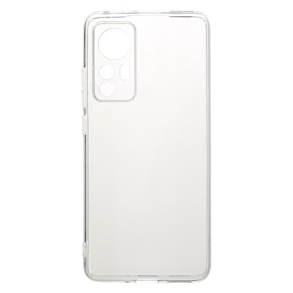 For Xiaomi 12 / 12X / 12S 5G 2mm Thickened Soft TPU Cover Watermark-Resistant Shockproof Phone Protection Case