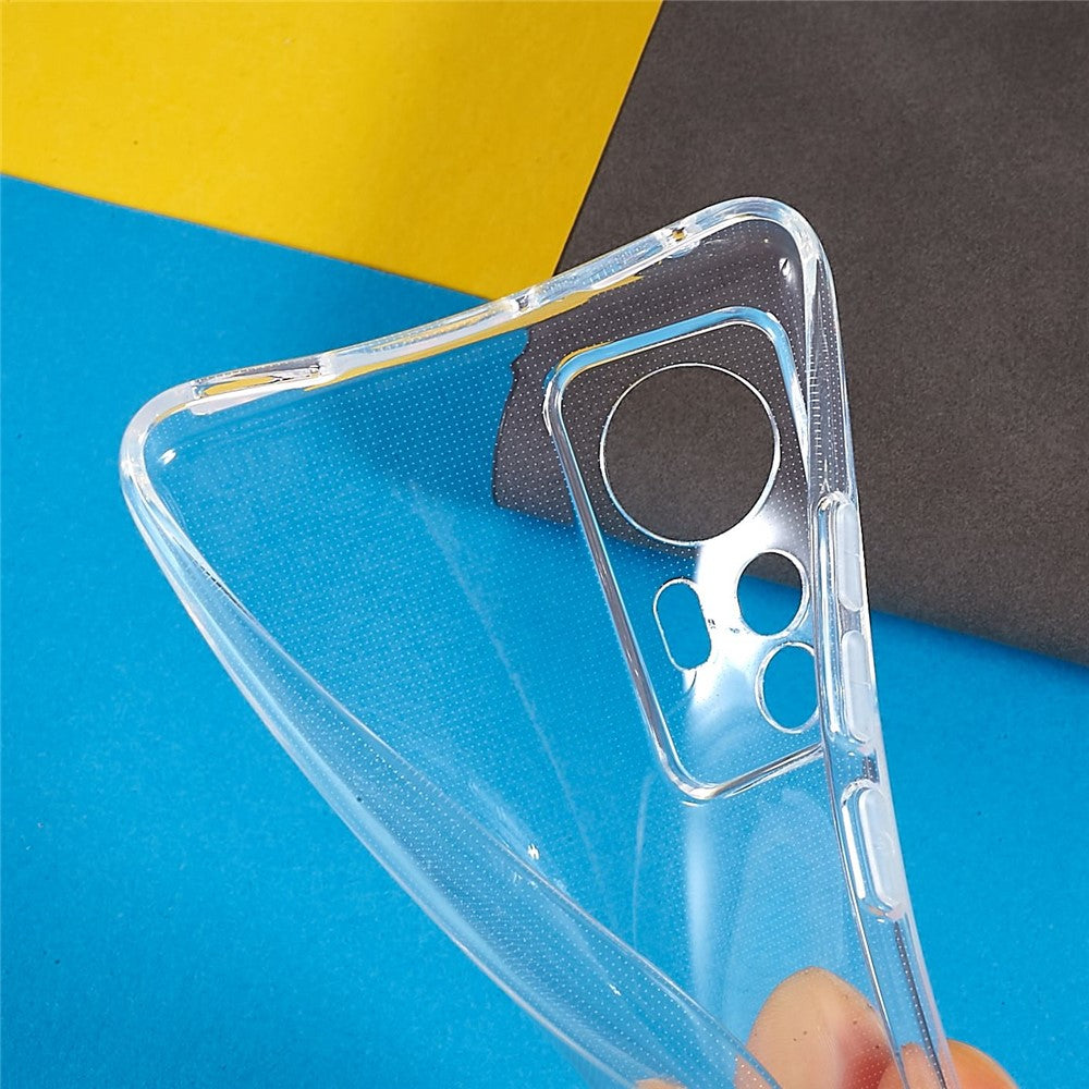 For Xiaomi 12 / 12X / 12S 5G 2mm Thickened Soft TPU Cover Watermark-Resistant Shockproof Phone Protection Case