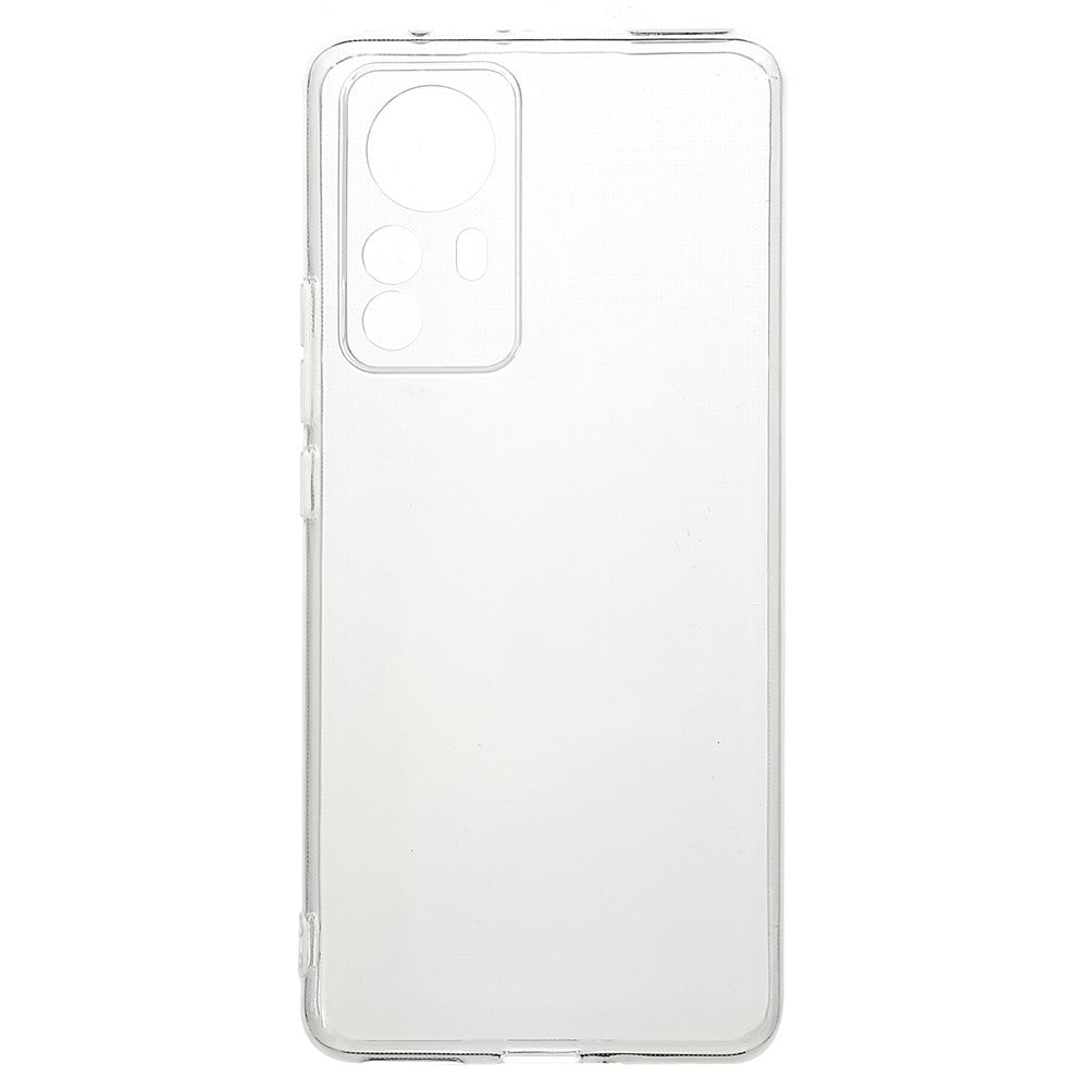For Xiaomi 12 Pro 5G / 12S Pro 5G / 12 Pro (Dimensity) 5G 2.0mm Thickness Ultra-Slim Light Watermark-Free Transparent TPU Phone Shell Case