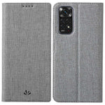 VILI DMX-serien för Xiaomi Redmi Note 11 4G (Qualcomm)/Note 11S 4G korthållare kollisionsskyddande PU-lädermobilfodral stativskyddande fodral