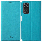VILI DMX-serien för Xiaomi Redmi Note 11 4G (Qualcomm)/Note 11S 4G korthållare kollisionsskyddande PU-lädermobilfodral stativskyddande fodral