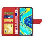 For Xiaomi Redmi Note 9 Pro/Note 9 Pro Max/Note 9S Butterfly Flower Imprinting Pattern Wallet Flip Case PU Leather Bookstyle Stand Magnetic Cove with Shoulder Strap