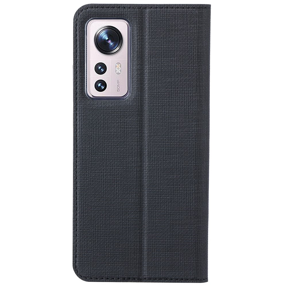 VILI DMX-serien til Xiaomi 12 Pro 5G/12S Pro 5G/12 Pro (Dimensity) 5G, PU-læderetui med klap og kortholder