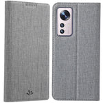 VILI DMX-serien til Xiaomi 12 Pro 5G/12S Pro 5G/12 Pro (Dimensity) 5G, PU-læderetui med klap og kortholder