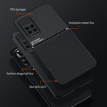 For Xiaomi Redmi Note 11 Pro 5G (Qualcomm)/Note 11 Pro 4G (MediaTek)/Note 11E Pro 5G PU Leather + TPU Imprinted Phone Case with Built-in Magnetic Metal Sheet