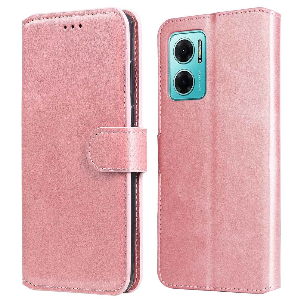 Xiaomi Redmi Note 11E 5G / Redmi 10 5G / Redmi 10 Prime+ 5G PU-läder + TPU stötsäkert mobilskal plånboksfodral