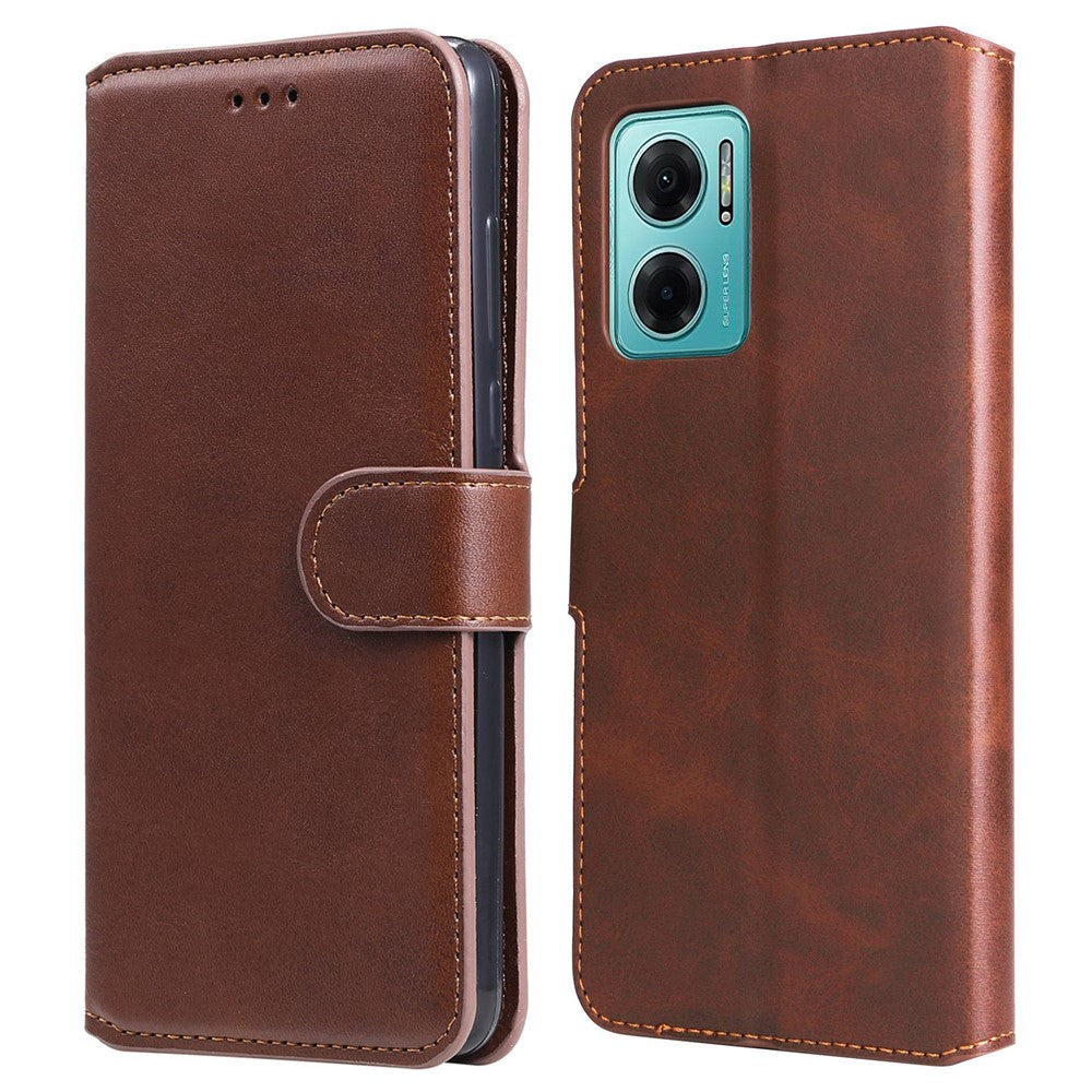 Xiaomi Redmi Note 11E 5G / Redmi 10 5G / Redmi 10 Prime+ 5G PU-läder + TPU stötsäkert mobilskal plånboksfodral