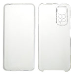 Xiaomi Redmi Note 11 4G (Qualcomm)/Note 11S 4G Genomskinligt Hybrid TPU + PET + Akryl Avtagbart 2-i-1 Stötsäkert mobilskal