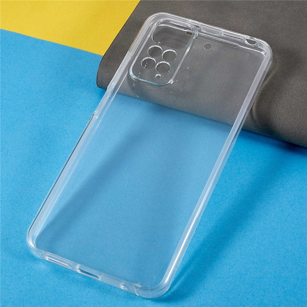 Xiaomi Redmi Note 11 4G (Qualcomm)/Note 11S 4G Genomskinligt Hybrid TPU + PET + Akryl Avtagbart 2-i-1 Stötsäkert mobilskal