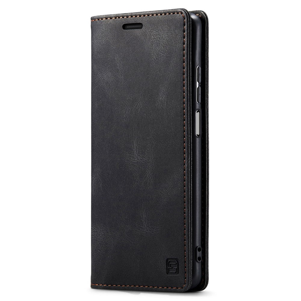 AUTSPACE A01 Series for Xiaomi Redmi Note 11 4G (Qualcomm)/Note 11S 4G PU Leather Case RFID Blocking Wallet Stand Flip Cover