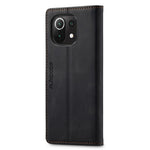 AUTSPACE A01 Series for Xiaomi Mi 11 Lite 4G/5G/11 Lite 5G NE PU Leather Case RFID Blocking Wallet Stand Flip Cover