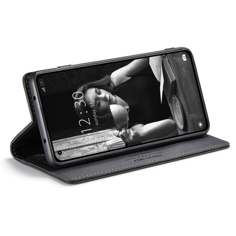 AUTSPACE A01 Series for Xiaomi Mi 11 Lite 4G/5G/11 Lite 5G NE PU Leather Case RFID Blocking Wallet Stand Flip Cover