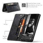 AUTSPACE A01 Series for Xiaomi Mi 11 Lite 4G/5G/11 Lite 5G NE PU Leather Case RFID Blocking Wallet Stand Flip Cover