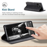 AUTSPACE A01 Series for Xiaomi Mi 11 Lite 4G/5G/11 Lite 5G NE PU Leather Case RFID Blocking Wallet Stand Flip Cover