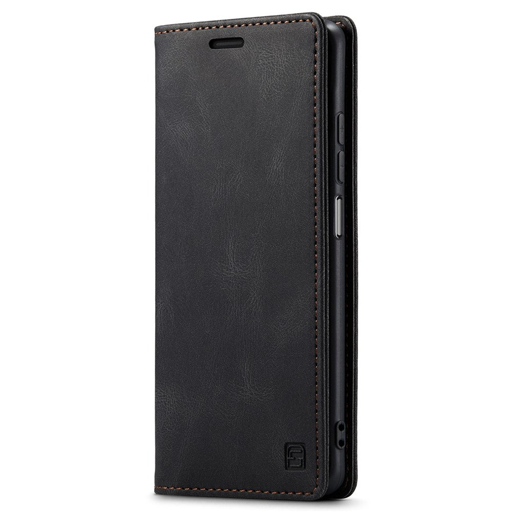AUTSPACE A01 Series for Xiaomi 11T/11T Pro PU Leather Case RFID Blocking Vintage Wallet Stand Flip Cover