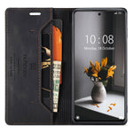 AUTSPACE A01 Series for Xiaomi 11T/11T Pro PU Leather Case RFID Blocking Vintage Wallet Stand Flip Cover