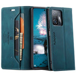 AUTSPACE A01 Series for Xiaomi 11T/11T Pro PU Leather Case RFID Blocking Vintage Wallet Stand Flip Cover