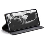 AUTSPACE A01 Series for Xiaomi Redmi Note 10 Pro 4G (India)/(Global)/Note 10 Pro Max Leather Case RFID Blocking Wallet Stand Flip Cover