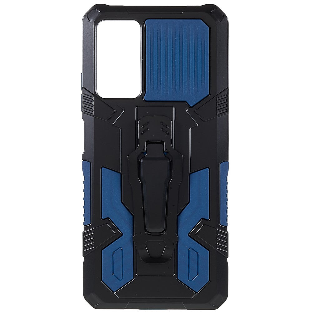 MechWarrior Project for Xiaomi Redmi Note 12 Pro 4G / 11 Pro 4G (MediaTek) / Note 11 Pro 5G (Qualcomm) Protective Case TPU + PC Tough Armor Anti-drop Phone Cover with Back Clip Kickstand