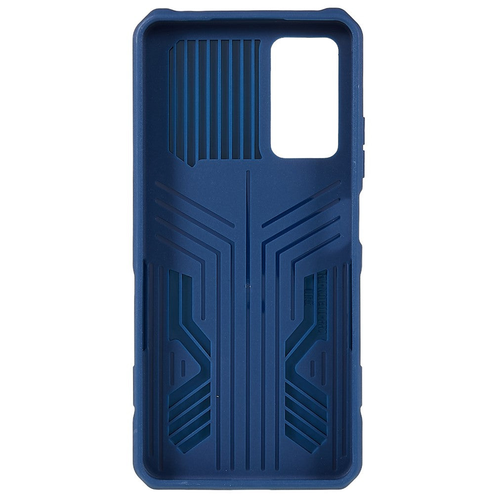 MechWarrior Project for Xiaomi Redmi Note 12 Pro 4G / 11 Pro 4G (MediaTek) / Note 11 Pro 5G (Qualcomm) Protective Case TPU + PC Tough Armor Anti-drop Phone Cover with Back Clip Kickstand