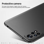 MOFI JK PC Series-1 Shield for Xiaomi Redmi Note 11 Pro 4G (MediaTek)/Note 11 Pro 5G (Qualcomm) Case Secure Grip Coated Non-Slip Matte Surface Hard PC Cover with Strap