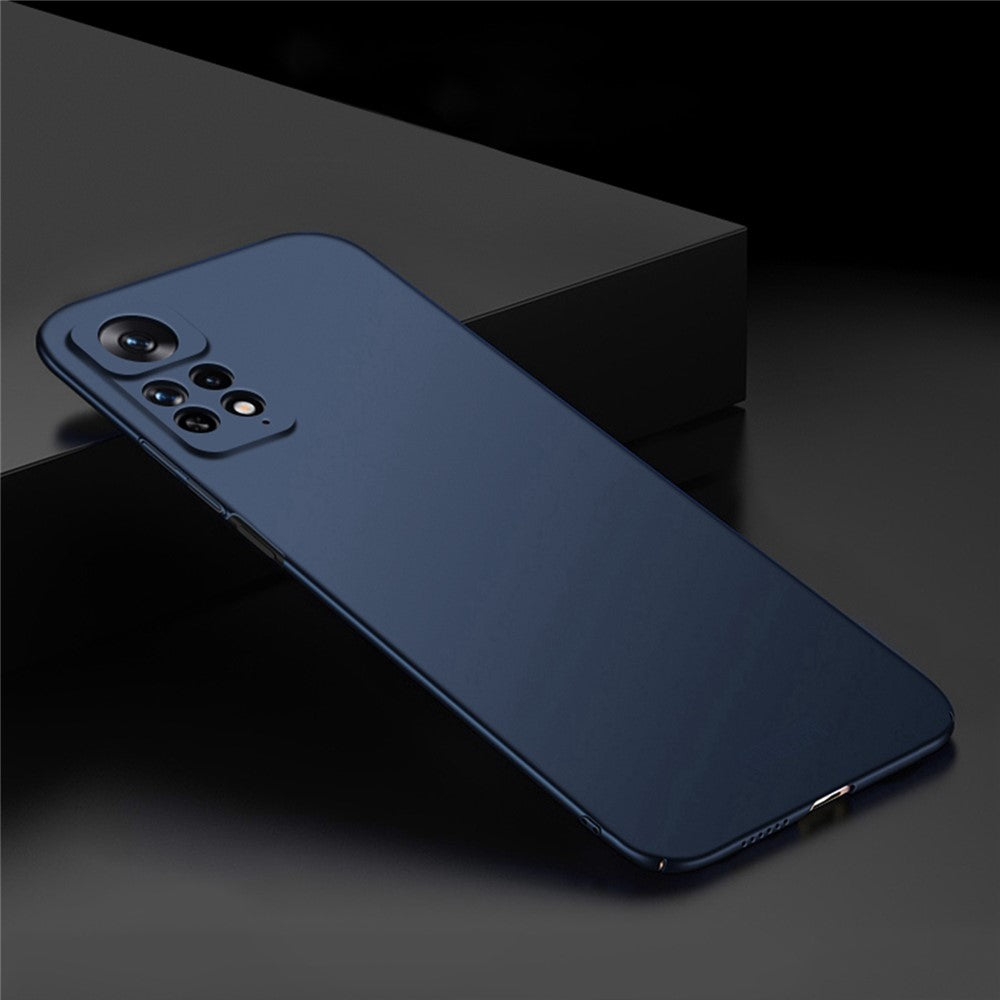 MOFI JK PC Series-1 Shield för Xiaomi Redmi Note 11 4G (Qualcomm)/Redmi Note 11S 4G mobilskal Lätt Matt Hårt PC Slim Tunt Skyddande mobilskal med Rem