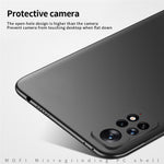MOFI JK PC Series-1 Shield for Xiaomi Redmi Note 11 4G (Qualcomm)/Redmi Note 11S 4G Phone Case Lightweight Matte Hard PC Slim Thin Protective Phone Cover with Strap