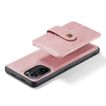 JEEHOOD For Xiaomi Redmi K40/K40 Pro/Mi 11i/Poco F3 Anti-Scratch Wallet Case Shockproof Phone Cover RFID Blocking Protector Support Wireless Charging